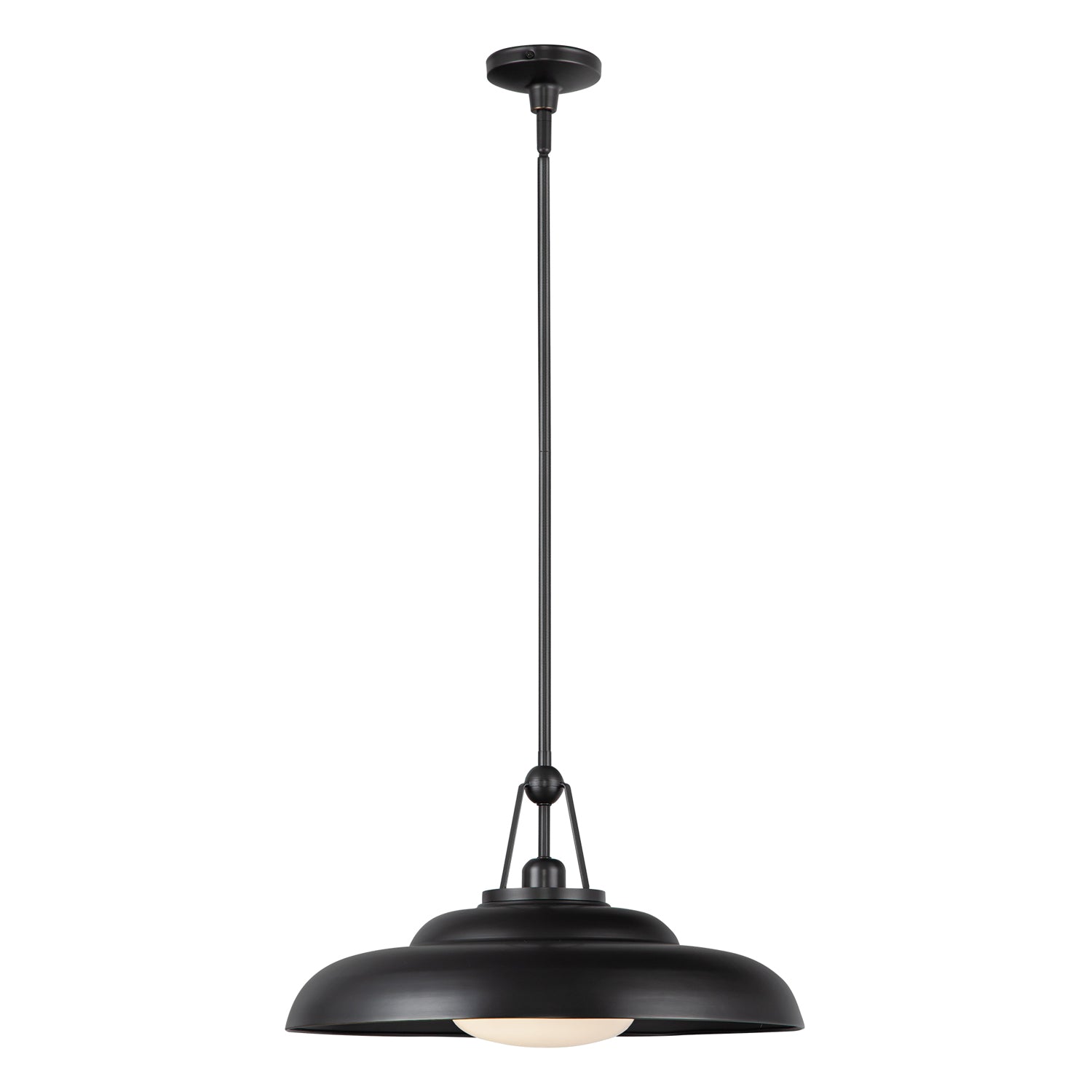 Palmetto 20-in Steel Pendant