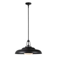Palmetto 20-in Steel Pendant