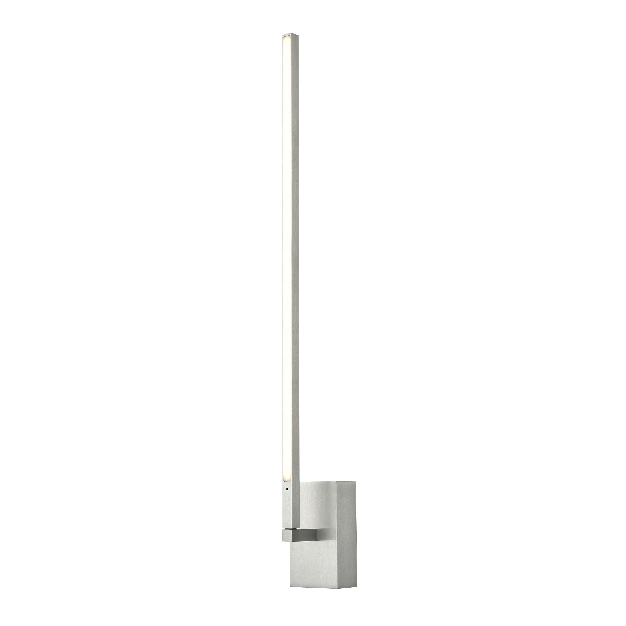 Pandora 25-in Aluminum Acrylic Wall Sconce