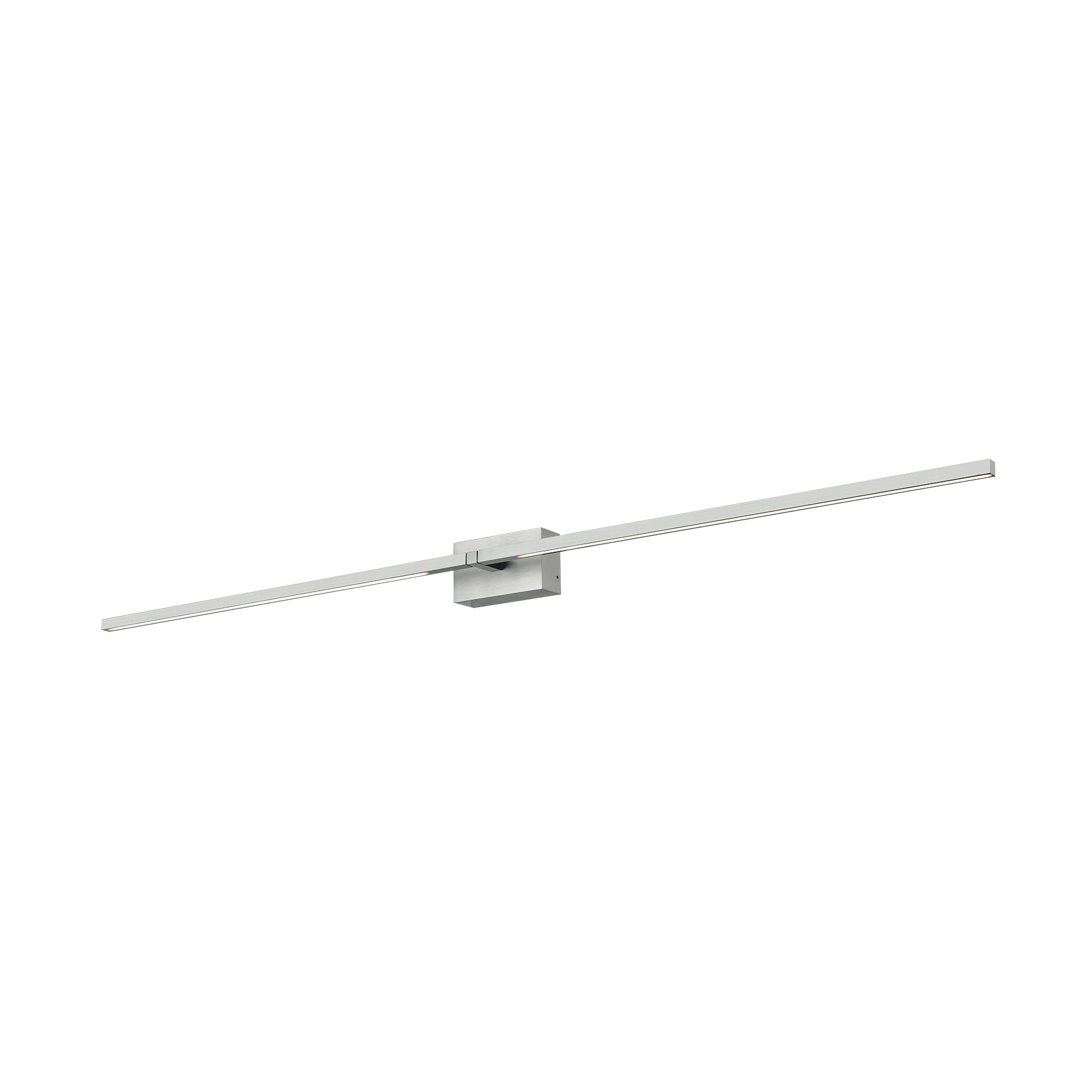 Pandora 50-in Aluminum Acrylic Wall Sconce