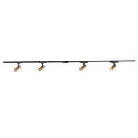 Paolo 4 Light dimmable 4000K LED Trilo Track Pendant