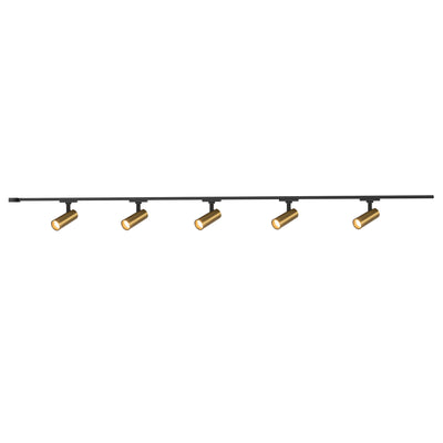 Paolo 5 Light dimmable 4000K LED Trilo Track Pendant
