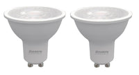 PAR16 Dimmable White Filament LED Light Bulb with GU10 Base, 2700K, 500 Lumens, 2-Pack