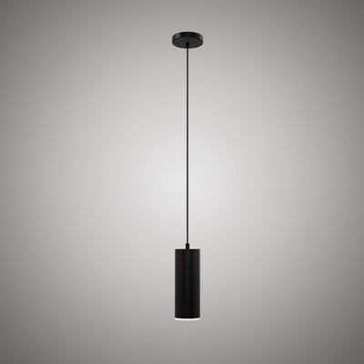 3-inch Matte Black Dimmable Mini Pendant Light