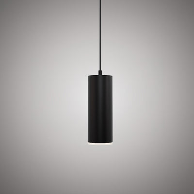 3-inch Matte Black Dimmable Mini Pendant Light