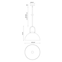 Harper 16-in 1 Light Socket Pendant