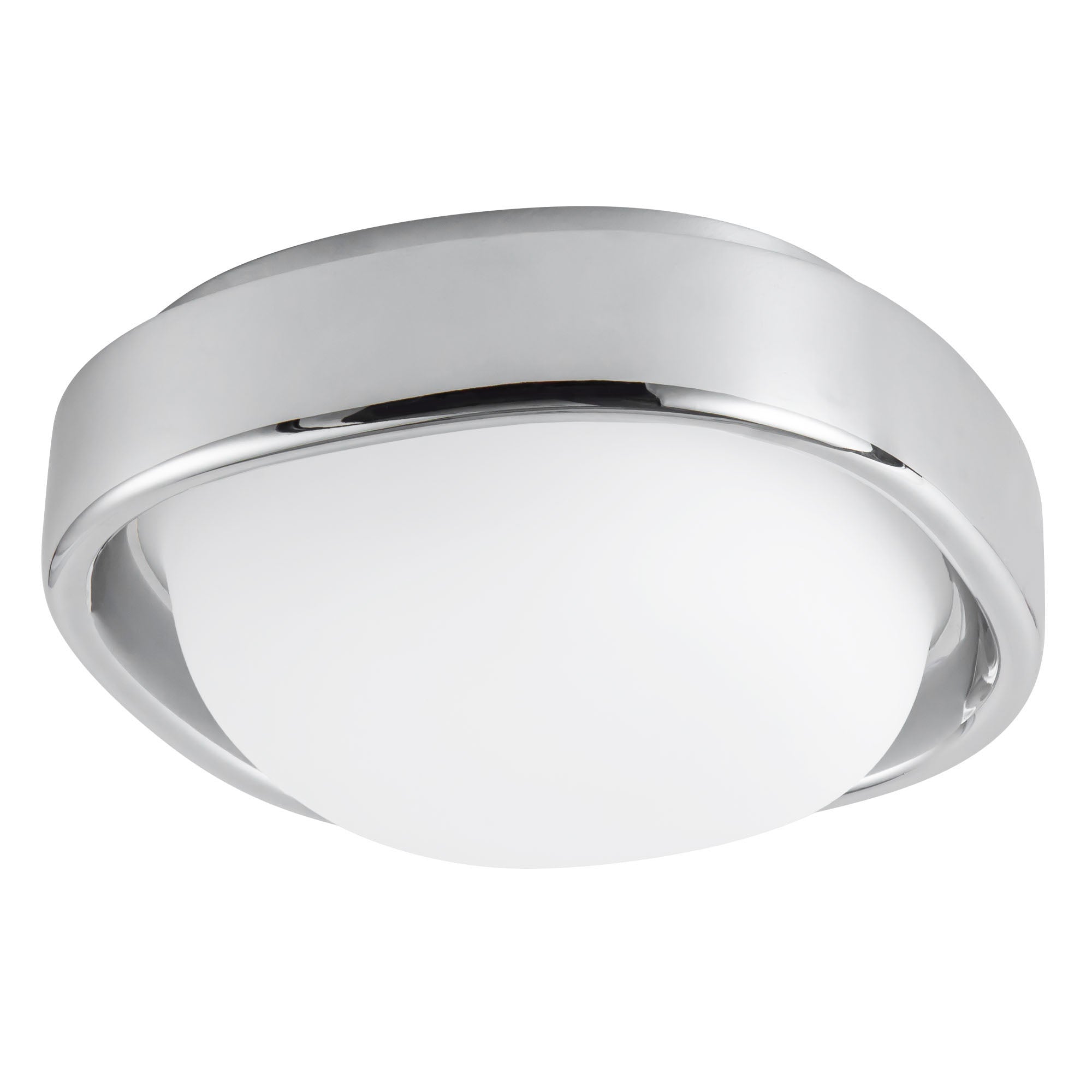 Pebble 8-in Brass Flush Mount