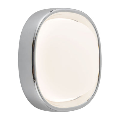 Pebble 8-in Brass Flush Mount