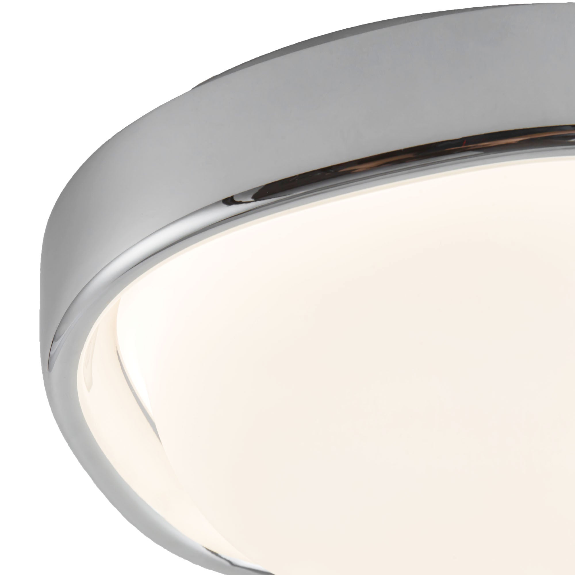 Pebble 8-in Brass Flush Mount