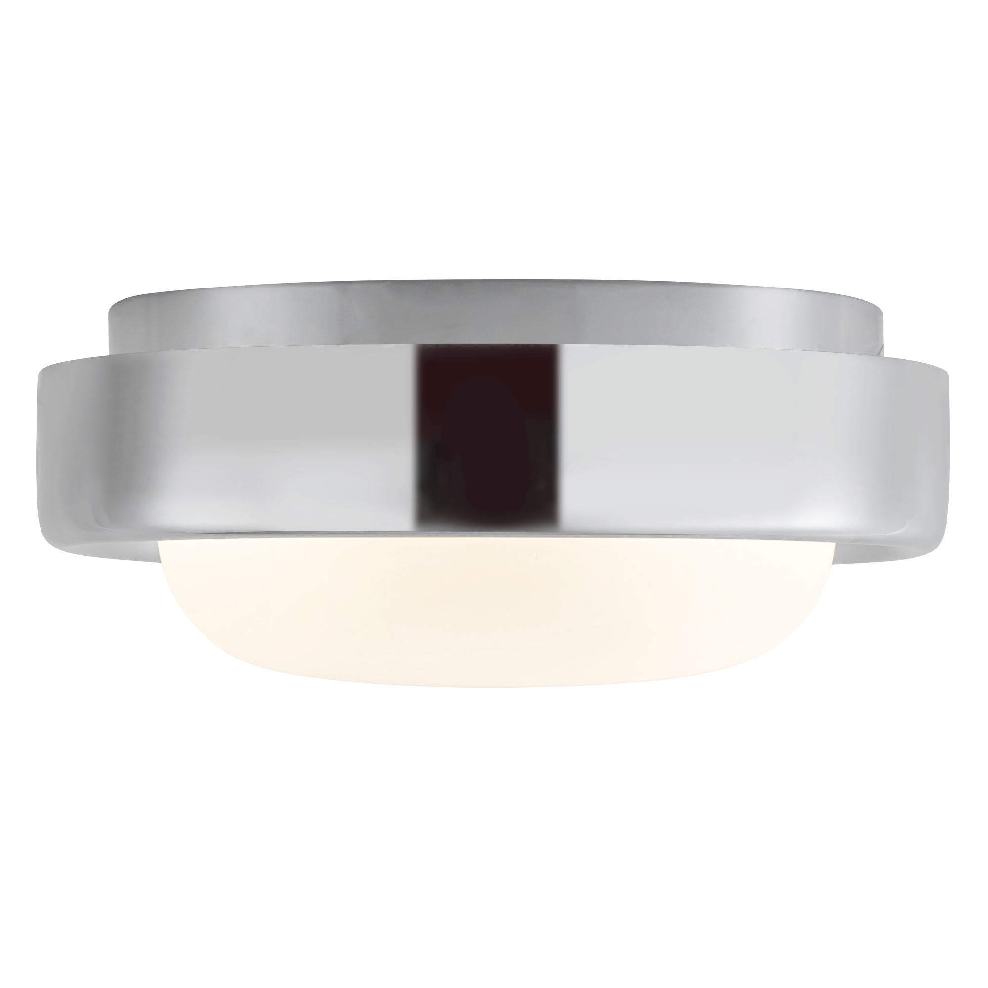 Pebble 8-in Brass Flush Mount