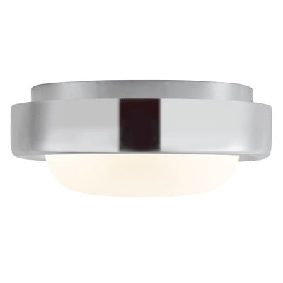 Pebble 8-in Brass Flush Mount
