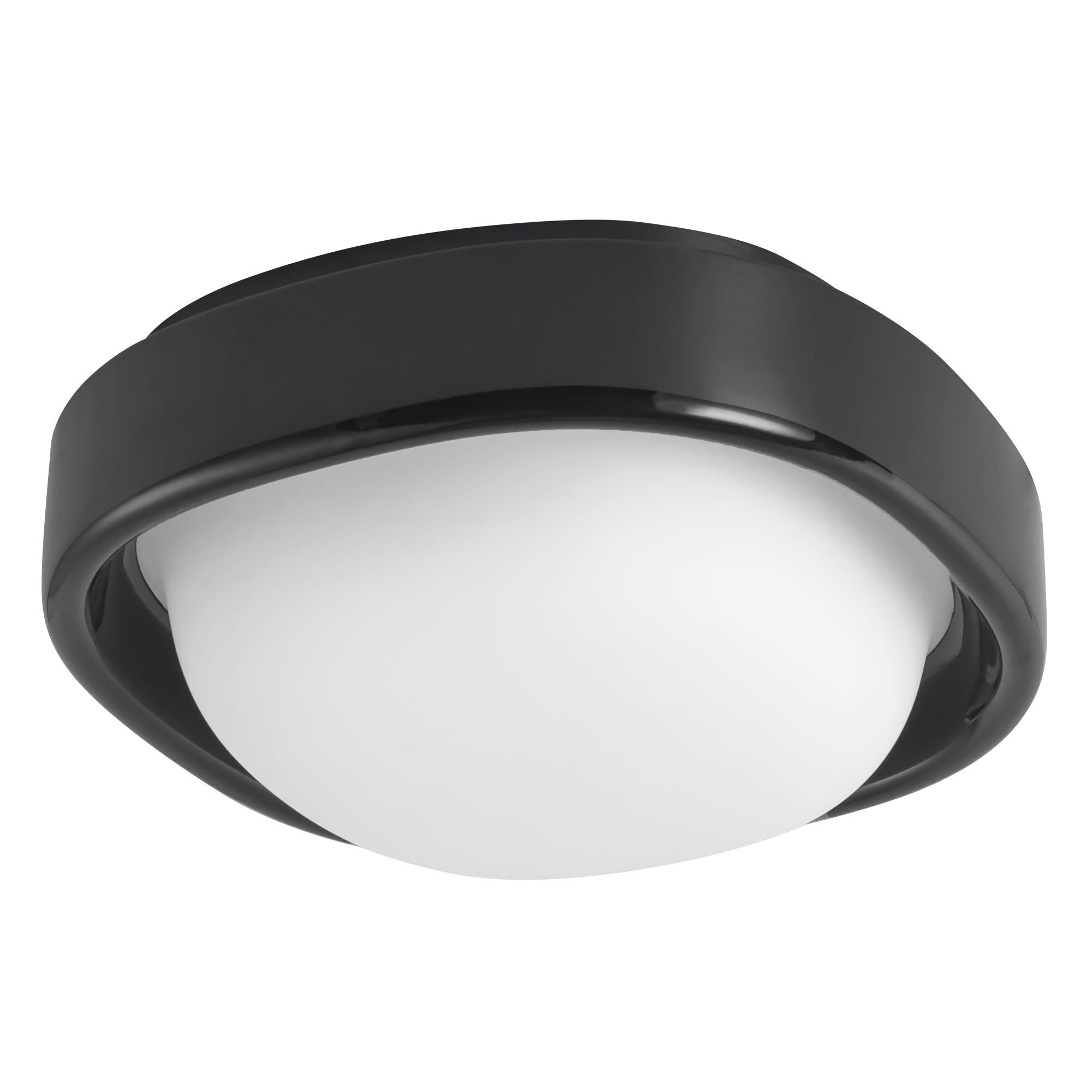 Pebble 8-in Brass Flush Mount