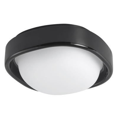 Pebble 8-in Brass Flush Mount