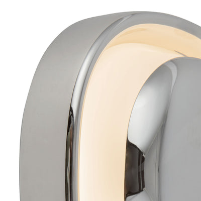 Pebble 8-in Brass Wall Sconce