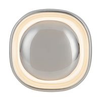Pebble 8-in Brass Wall Sconce