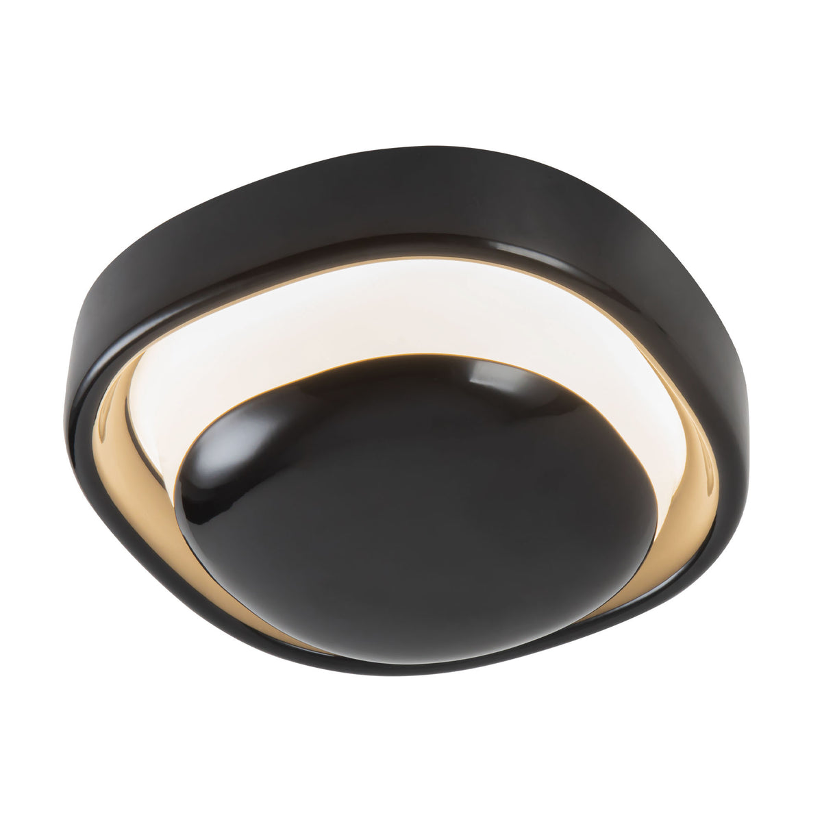 Pebble 8-in Brass Wall Sconce