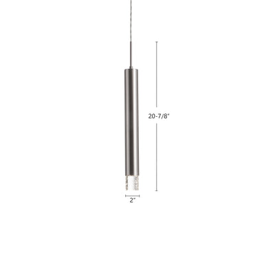 Pendula 16-in Steel Pendant