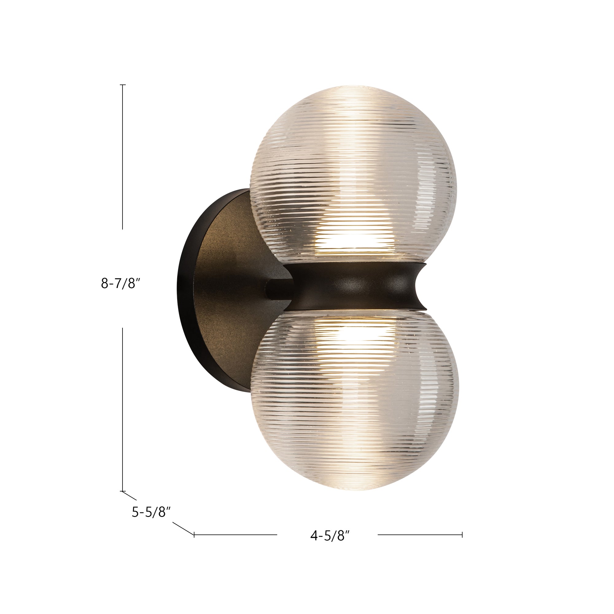 Peri 9-in Aluminum Outdoor Wall Light