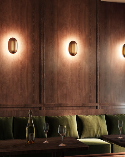 Perle 10-in Aluminum Steel Wall Sconce
