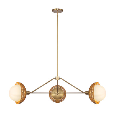 Perth 40-in Steel Chandelier