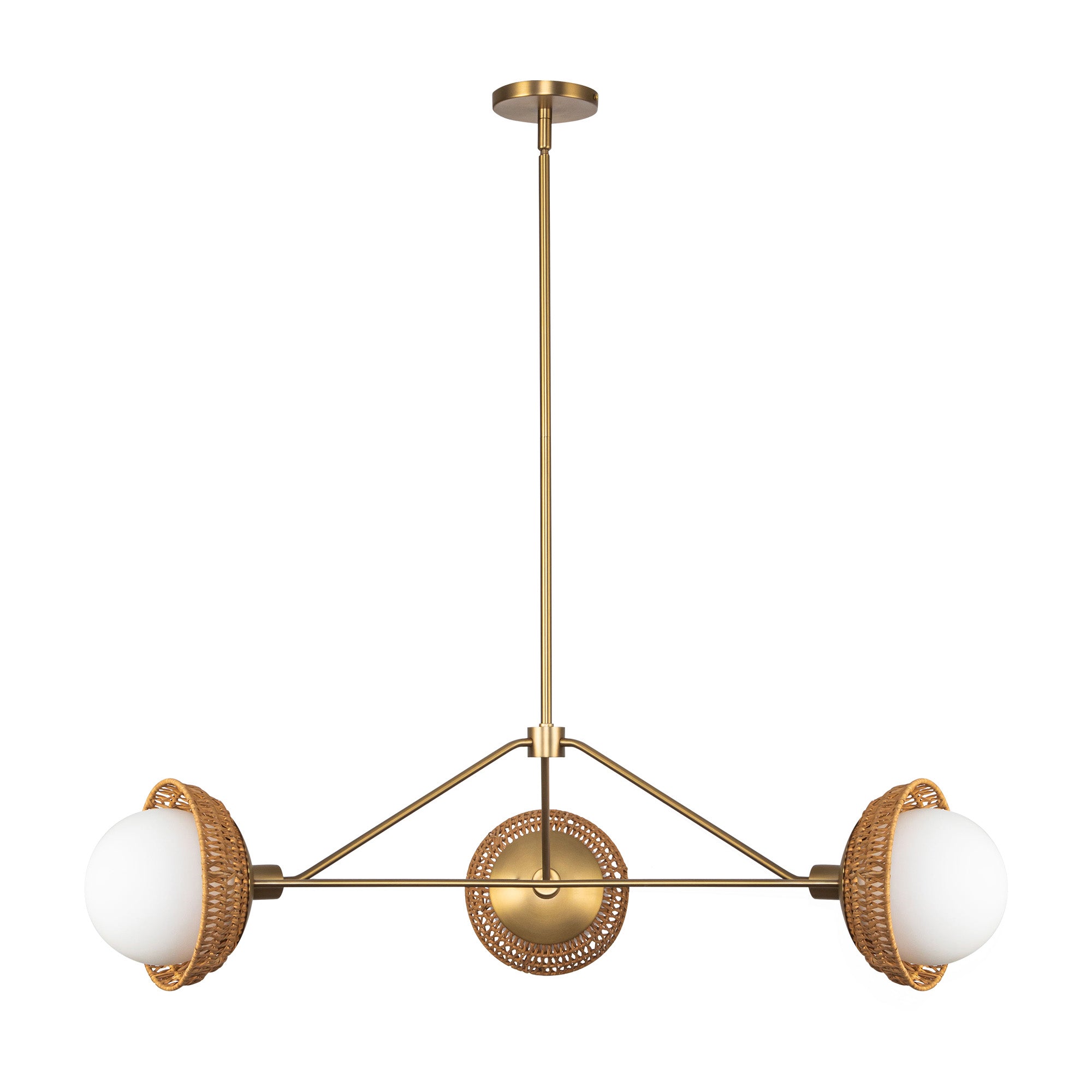 Perth 40-in Steel Chandelier