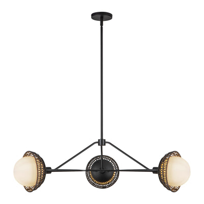 Perth 40-in Steel Chandelier