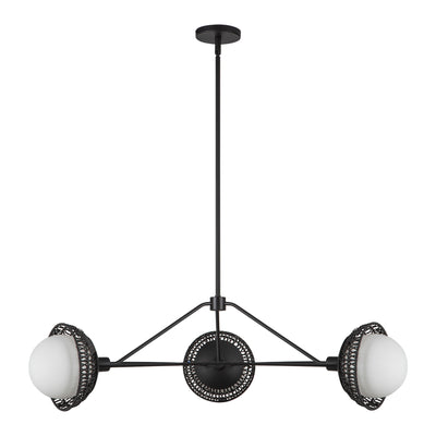 Perth 40-in Steel Chandelier
