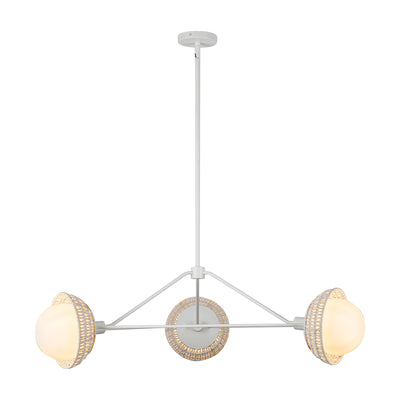 Perth 40-in Steel Chandelier
