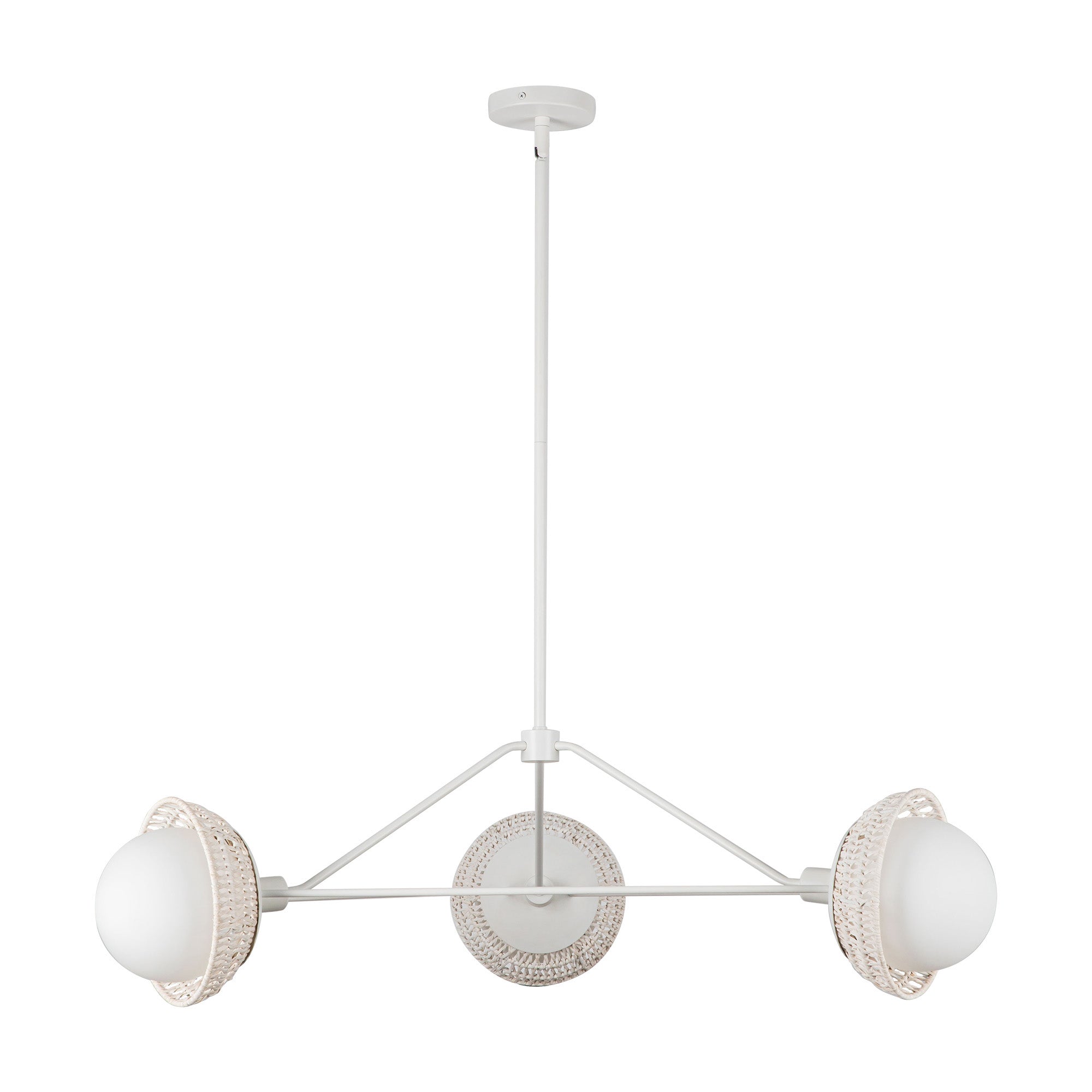 Perth 40-in Steel Chandelier