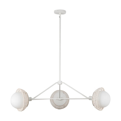 Perth 40-in Steel Chandelier