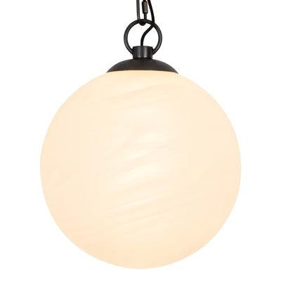 Petra 12-in 3 Light Steel Chandelier