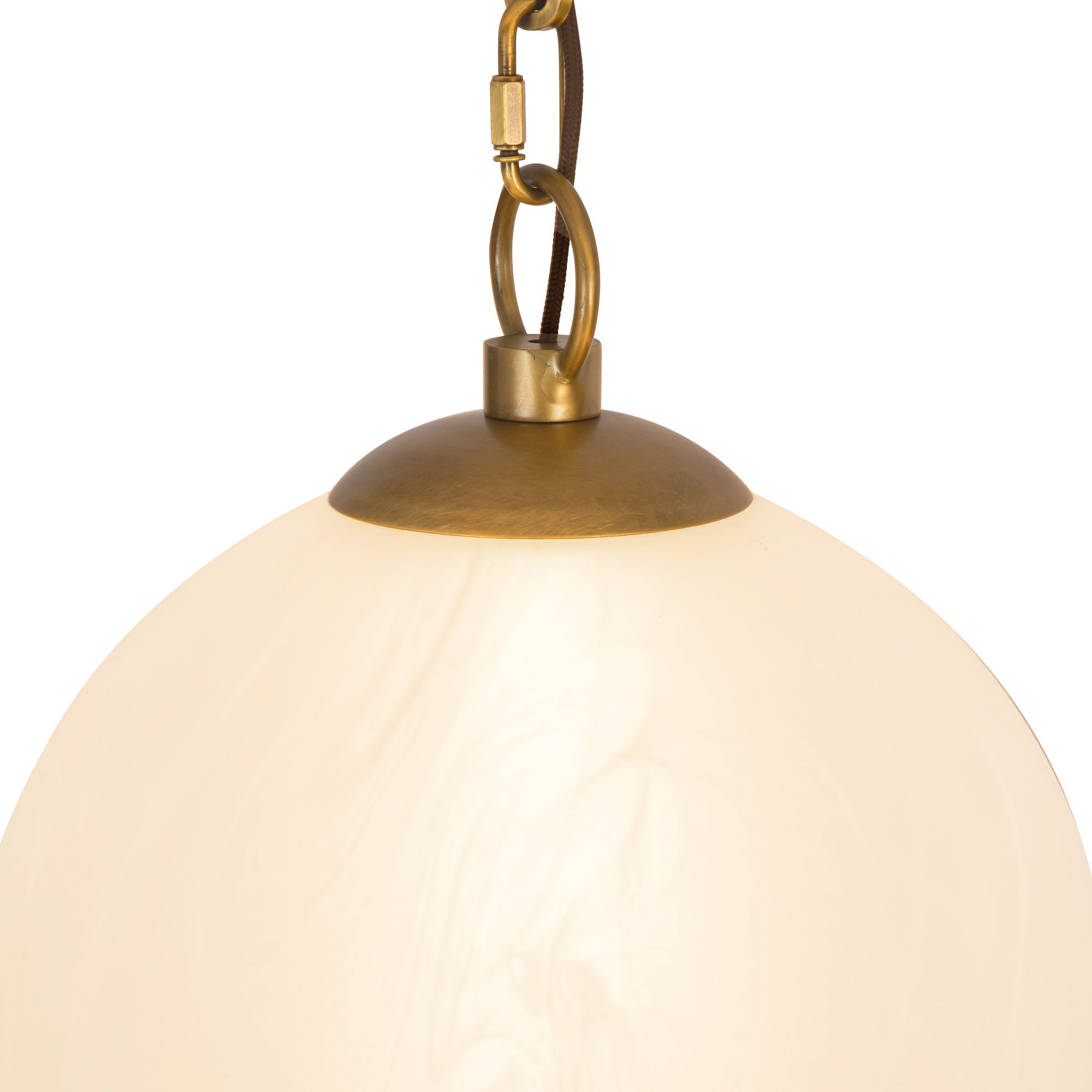Petra 12-in 3 Light Steel Chandelier