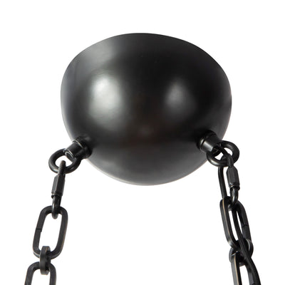 Petra 10-in Steel Pendant