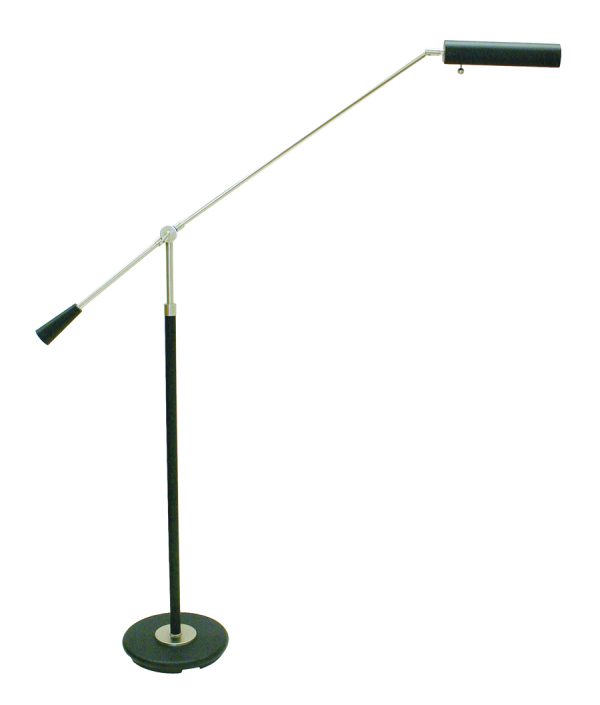 26-inch Grand Piano Black Satin Nickel Desk Lamp