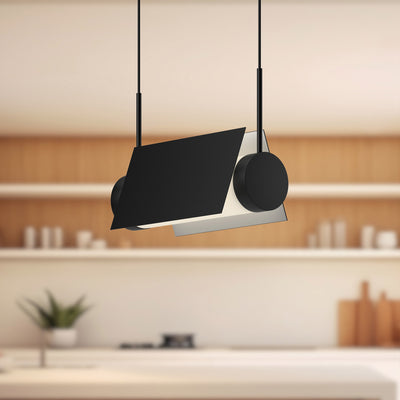 Phoenix 9-in Aluminum Linear Pendant