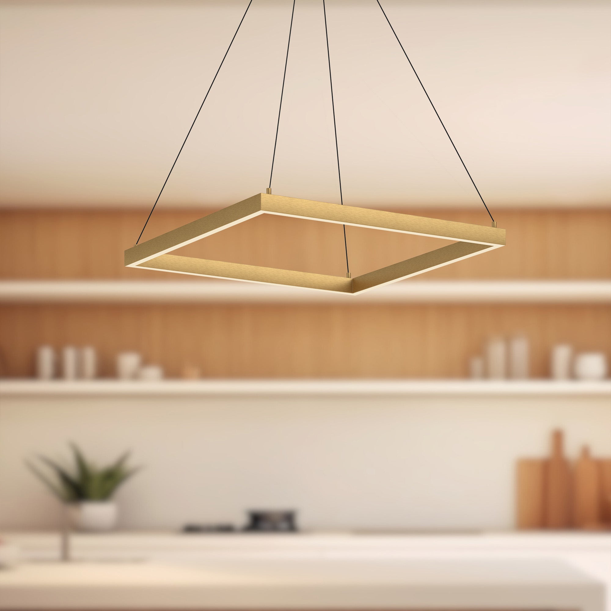 Piazza 24-in Aluminum Pendant