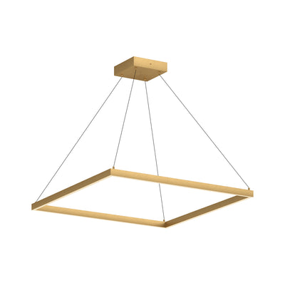 Piazza 36-in Square LED Ring Pendant