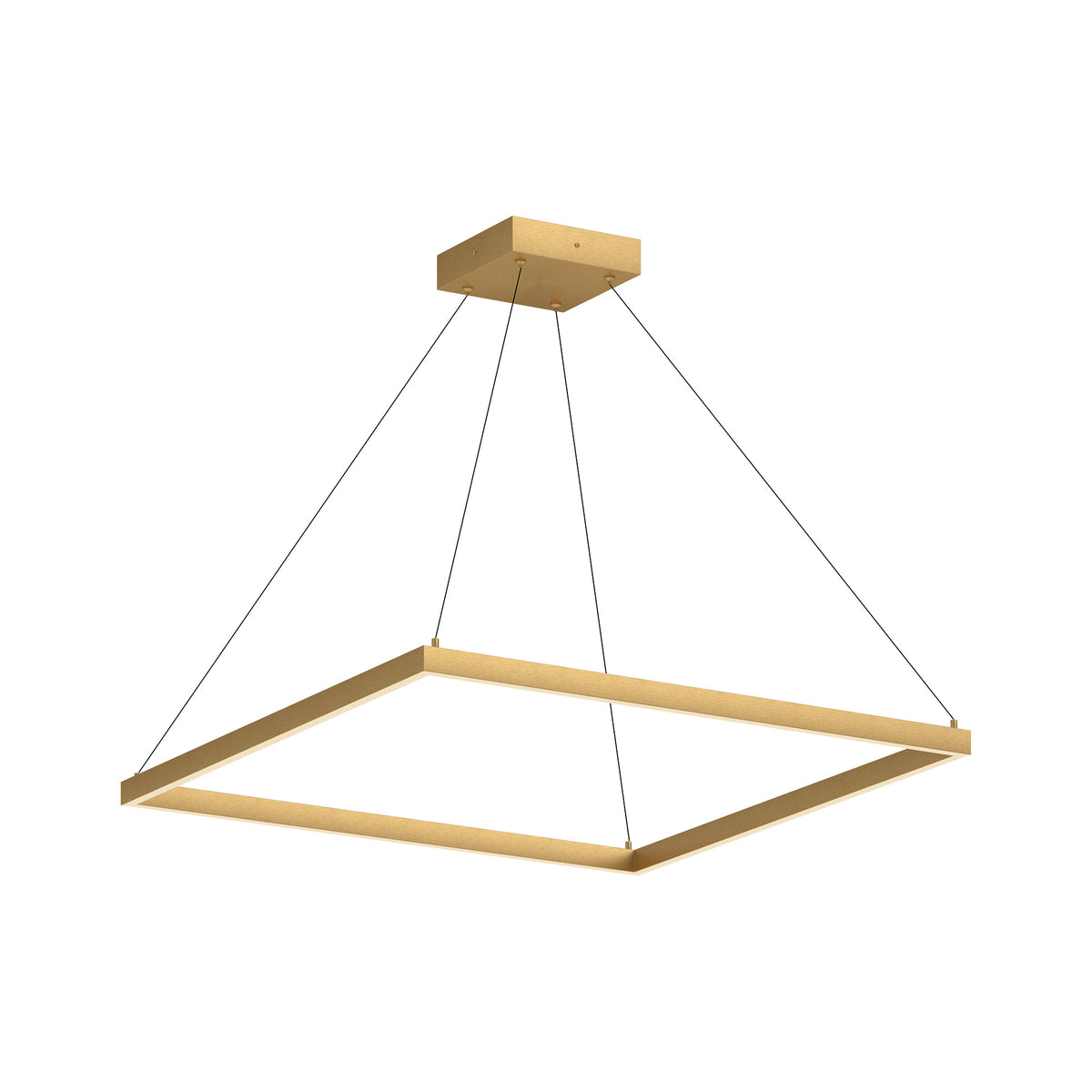 Piazza 36-in Square LED Ring Pendant