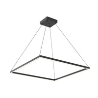 Piazza 36-in Square LED Ring Pendant