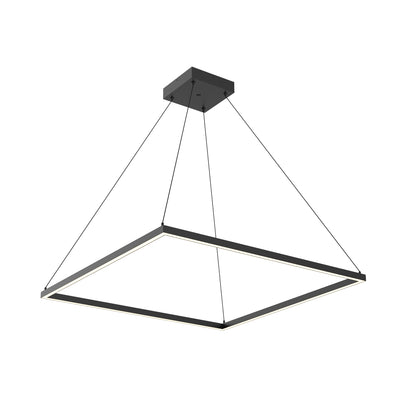 Piazza 36-in Square LED Ring Pendant