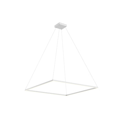 Piazza 48-in Wide Square LED Ring Pendant