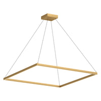 Piazza 72-in Grand Square LED Ring Pendant