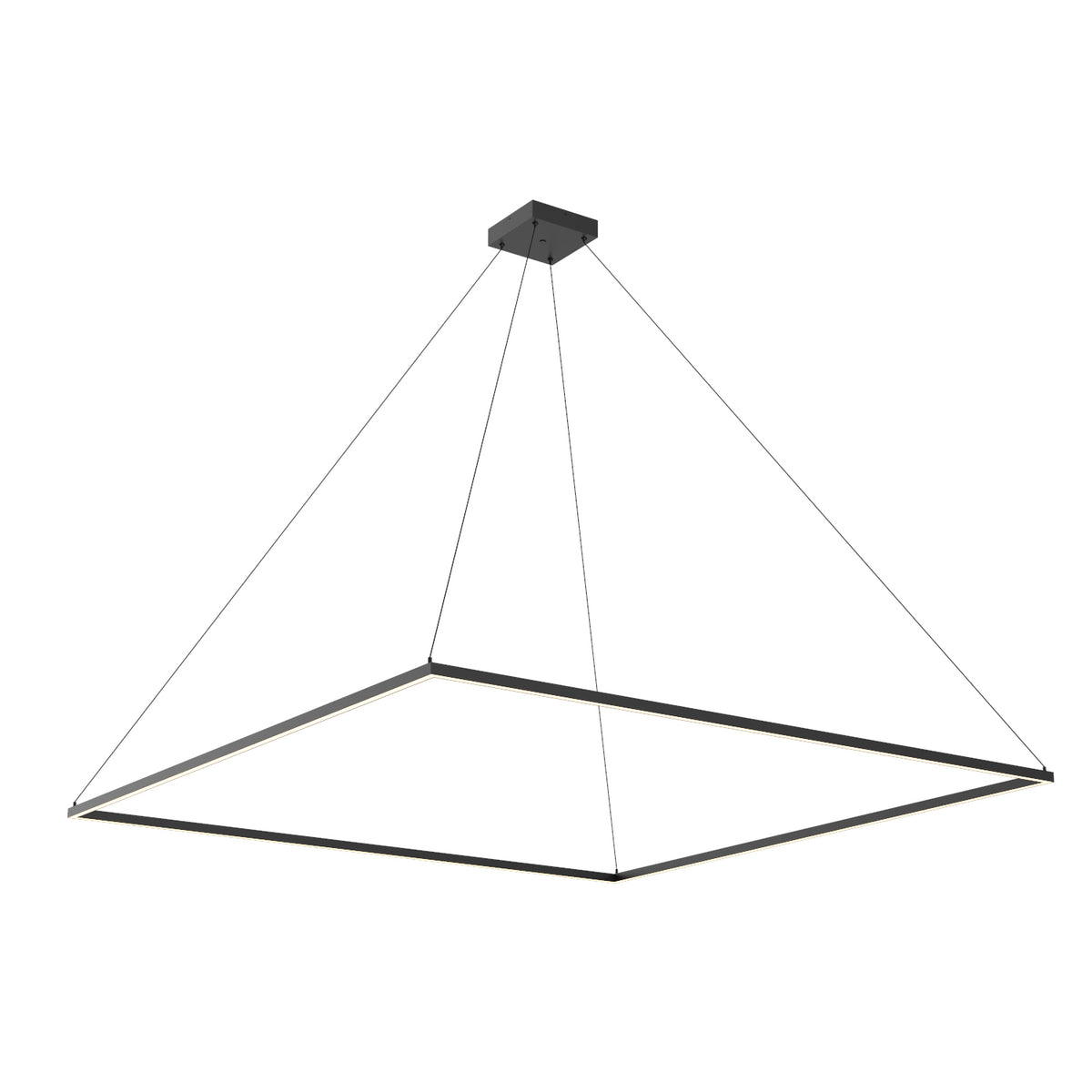 Piazza 72-in Grand Square LED Ring Pendant