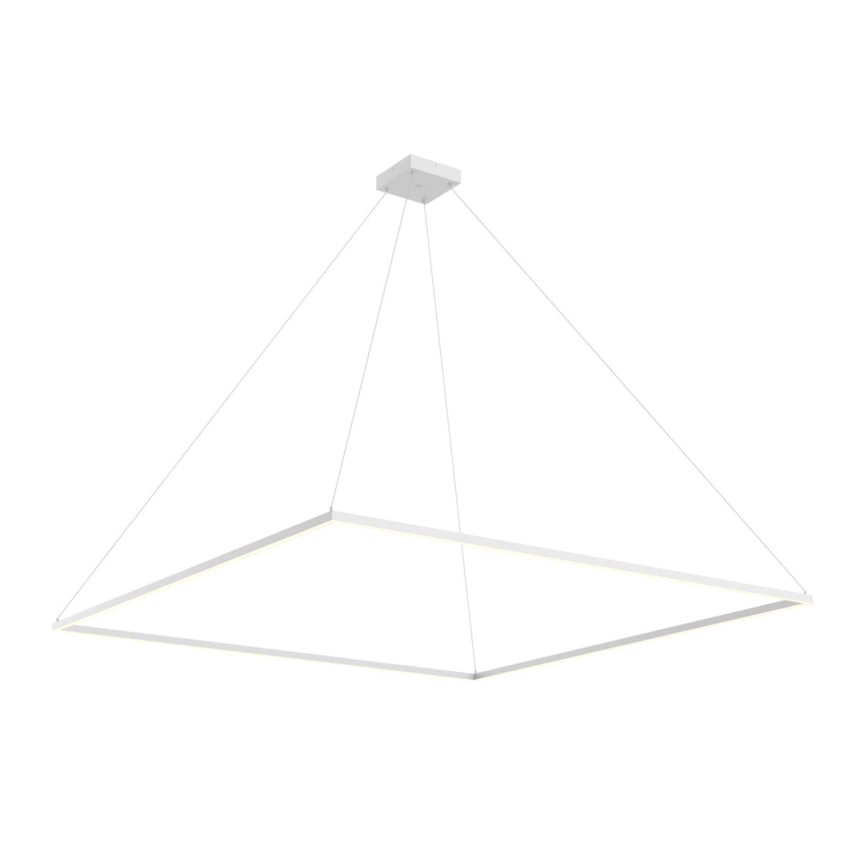 Piazza 72-in Grand Square LED Ring Pendant