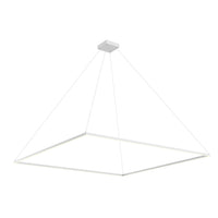 Piazza 72-in Grand Square LED Ring Pendant