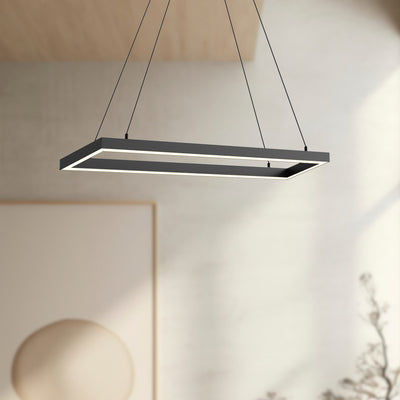 Piazza 30-in Aluminum Pendant