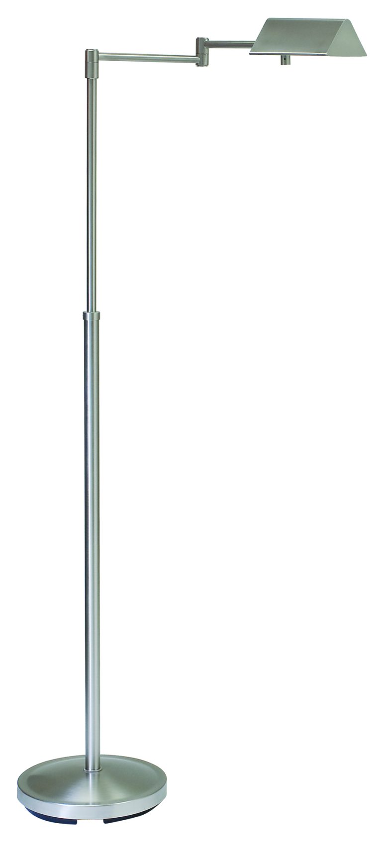 35.5-inch Pinnacle Satin Nickel Floor Lamp