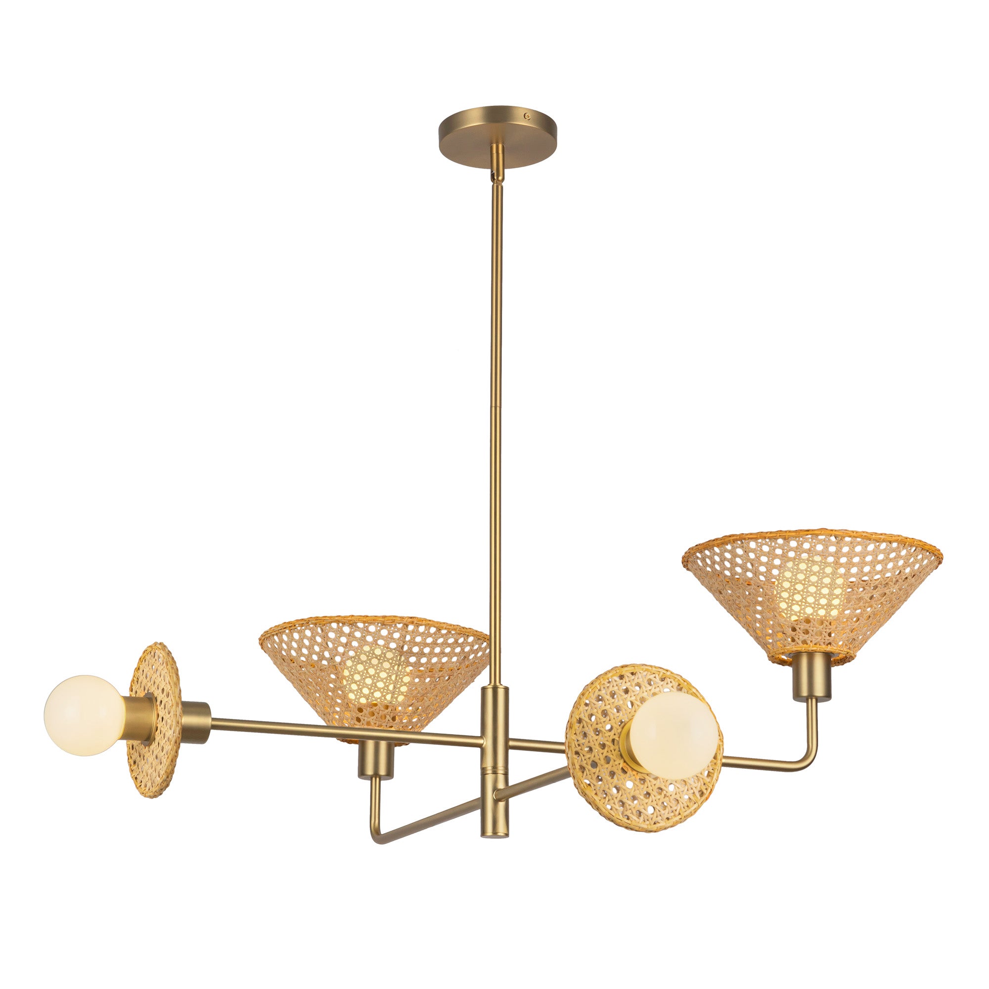Piper 38-in Steel Chandelier