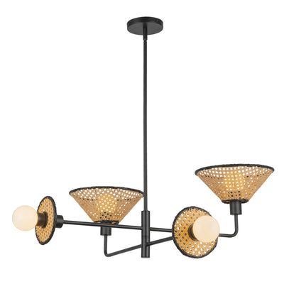 Piper 38-in Steel Chandelier