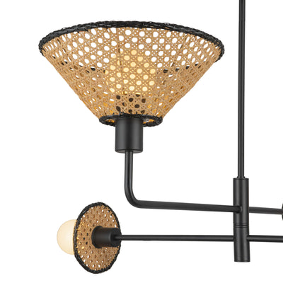 Piper 38-in Steel Chandelier